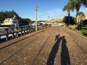 Caminhando pela marina - Hilton Head Island